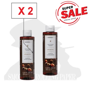 KORRES Argan Oil Post Colour Shampoo 2 x 250ml - Picture 1 of 2