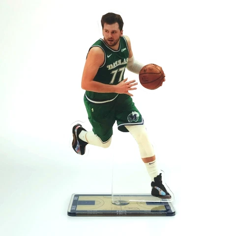Luka Doncic Figure - #77 of Dallas Mavericks Dribbles Figurine Ornament Cover
