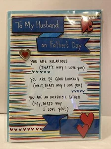 Papyrus Father’s Day Greeting Card - Hilarious Husband - Picture 1 of 3