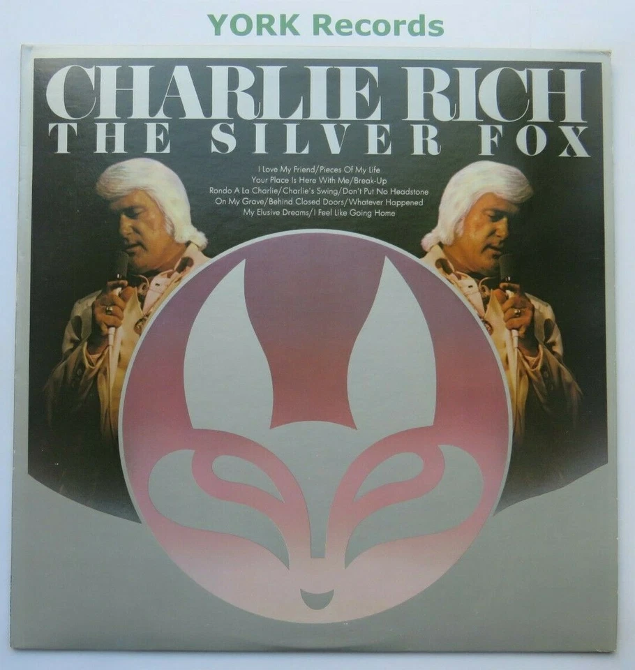 CHARLIE RICH - The Silver Fox - Excellent Condition LP Record Epic PE 33250 - Image 1 of 1
