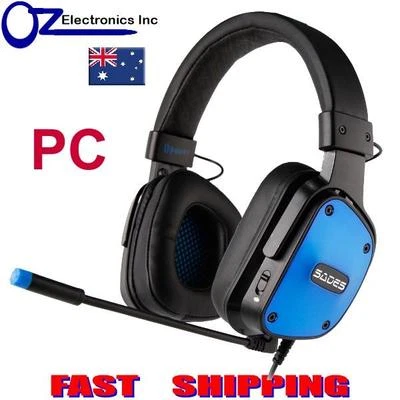 SADES DPOWER PC Laptop Gaming Headset Mic Chat BRAND NEW Genuine Melbourne - Image 1 of 4
