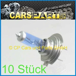 10 pieces H7 bulb "white plasma xenon" - blue with E-mark - 12V / 55W - Picture 1 of 1