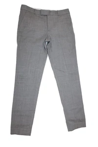 Coach grau Wolle Stretch Slim Hose Pants Gr. 0 Arbeit Karriere Profi leicht - Bild 1 von 6