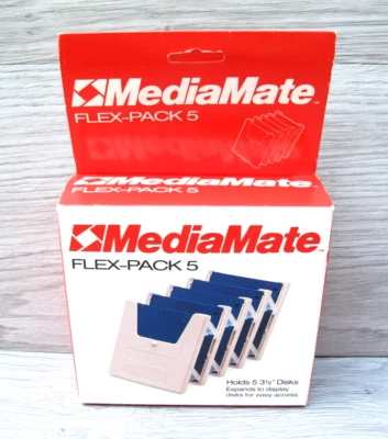 MediaMate Flex-Pack 5 可容纳 3 1/2 英寸软盘扩展存储文件型号 14315 — 第 1/3 张图片