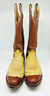 Vintage Genuine Tony Lama Cowboy Boots Size 7 Style 6214 Women's Well Worn