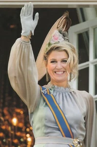 ***ORIGINAL POSTCARD***KÖNIGIN MAXIMA-ORANJE-Adel-ROYAL-2018- KÖNIGSHAUS - Bild 1 von 2