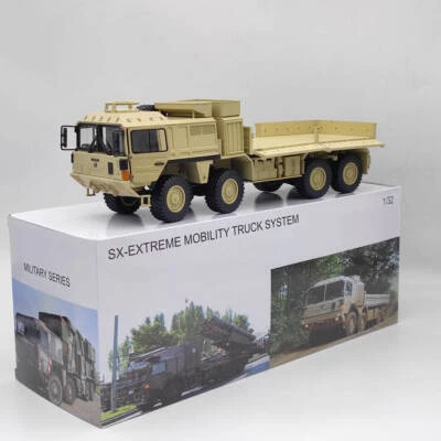 1/32 MAN SX-extreme Mobility Truck System Yellow Diecast Model Car Collection - Image 1 of 4