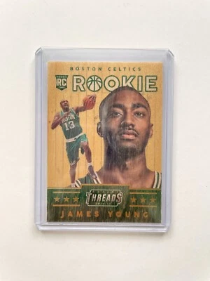 2014-15 Panini Threads Wood Rookies James Young #362 Rookie RC Foto 1 de 2
