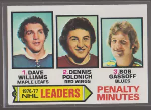 1977-78 Topps #4: Líderes de minutos de penalización - Imagen 1 de 1