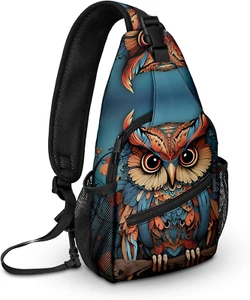 Sling Bag Reise Crossbody Rucksack Freizeit Daypack für Damen mit Gurt - Bild 1 von 11