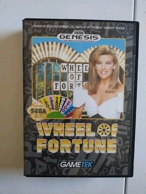 Sega Genesis 1992 Wheel of Fortune  Box And Game Video Game Working Tested - Image 1 of 4