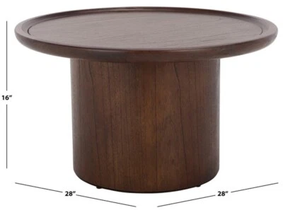 Safavieh DEVIN ROUND COFFEE TABLE, Reduced Price 2172753747 COF6600B - Image 1 of 4