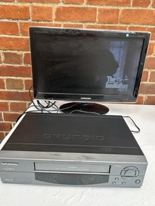 Reproductor de video VHS Grundig GV9000 probado y funcionando sin control remoto - Imagen 1 de 14