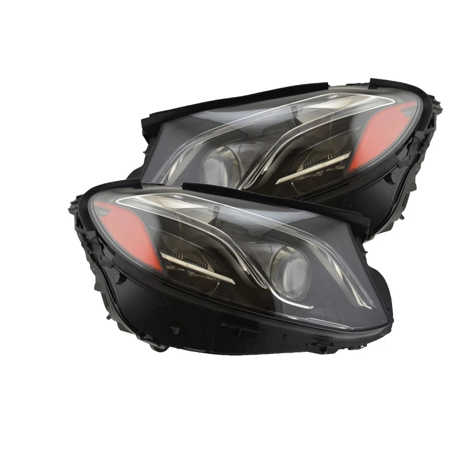 Driver & Passenger Headlight For Mercedes-Benz E300 E350 E43 AMG 2139069704 - Image 1 of 4