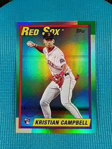2025 Topps Update Kristian Campbell SP Rookie 35th Anniversary #U90-36 Red Sox⚾ - Bild 1 von 8