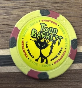 CC>CC PERSONAL CASINO NCV Gaming Poker Chip (Todd Barrett) Casino Chip - Bild 1 von 2