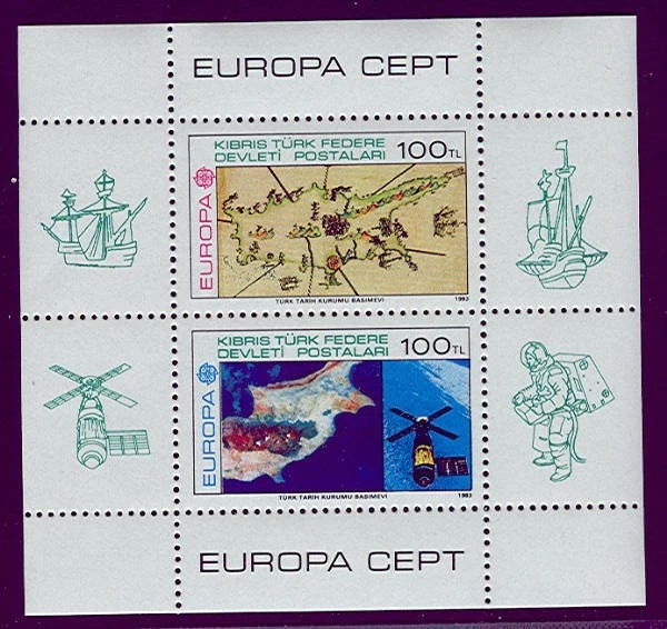 REP TURCO Nº Chipre #127, como nuevo NH, hoja de recuerdo, Scott $60,00 Foto 1 de 1