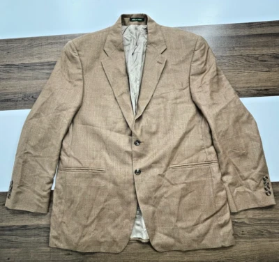 Lauren Ralph Lauren Para Hombres 41R M Traje Chaqueta Beige Tostado Marrón Blazer Abrigo Foto 1 de 4