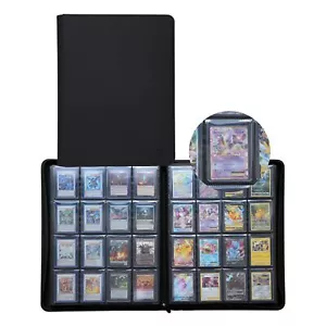 GrinOwl 16 Pocket Toploader Binder Holds 640 Top Loaders Large Toploader Card... - Picture 1 of 8