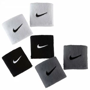Nike Herren Damen Tennis SWOOSH WRISTBANDS Schweissbänder 2er Pack Bänder 9380-4 - Bild 1 von 5