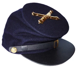 American Civil War Union Forage Cap Mütze Artillerie Abzeichen XLarge Größe 60/61cms - Bild 1 von 4