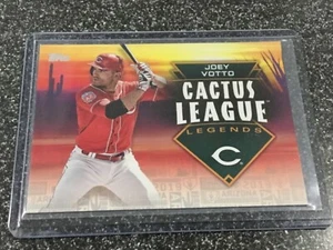 JOEY VOTTO 2019 TOPPS CACTUS LEAGUE LEGENDS PLATINUM CLL-24 REDS SERIAL #’D 1/1 - Picture 1 of 2
