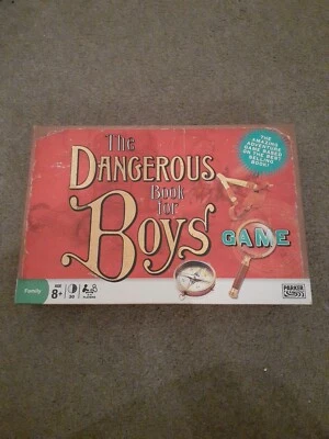 Parker Games The Dangerous Book for Boys Game - for 2-4 Players. Complete  - Image 1 of 4