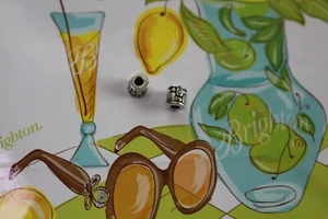 Brighton Mini Nexus Bead Spacer Lot Of 2 NEW - Picture 1 of 4