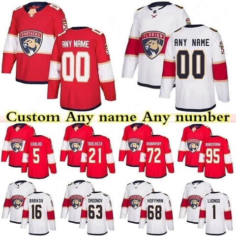 Custom Florida Panthers hockey jerseys any number and name Cover