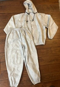 Frogg Toggs Outerwear Hooded Wind/Rain Jacket Size Med & Drawstring Pants sz XL - Picture 1 of 11