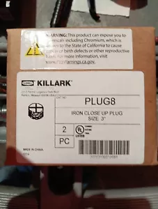 Box Of 2 Killark-Hubbell PLUG8 Electrical Products Plugs - Picture 1 of 1