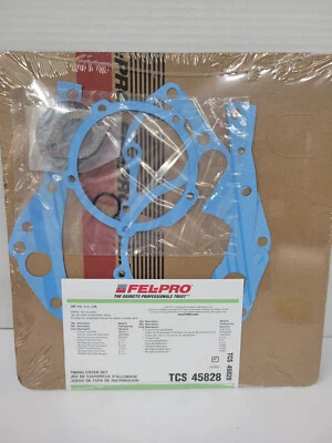NUEVO Juego de juntas de cubierta de distribución del motor FelPro # TCS45828 Chevy/GMC/Buick y más Foto 1 de 2