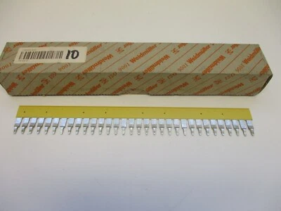 WEIDMUELLER CROSS CONNECTOR DIRECT MOUNTING ZQV632GE BOX OF 10 BLOCKS - Image 1 of 4