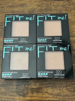 Maybelline New York Fit Me Matte + Poreless Powder Color # 320 Natural Tan 4Pack - Image 1 of 3