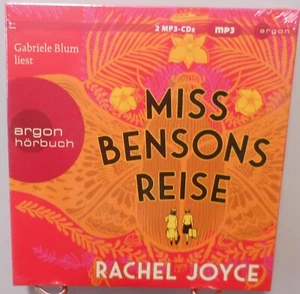 Hörbuch Freundschaft Freiheit 2x MP3 CD´s Miss Bensons Reise Rachel Joyce #T1137