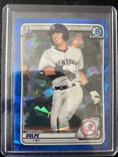 2020 Bowman Chrome Sapphire 1st Anthony Volpe #BCP-139 NY Yankees Rookie