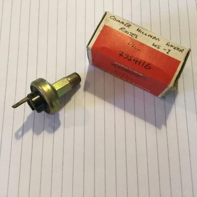 Oil Pressure Switch Commer Cob S3 Minx S1-6 Super Minx S1-3c Husky Gazelle Vogue - Image 1 of 4