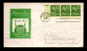 SC# 804EE-1 Electric Eye FDC - IOOR Cachet - L33826 - Picture 1 of 2