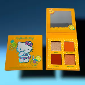 NUOVA palette ombretti Hello Kitty x ColourPop Teenie Kini Quad Sanrio in scatola - Foto 1 di 4