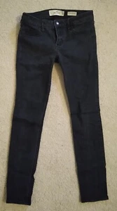 Black Women's Hollister Low Rise Super Skinny Jeans 5S Dark Wash - Picture 1 of 10