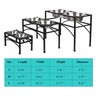 Elevated Raised Pet Dog Feeder Bowl Stainless Steel Food Water Stand Large&Small