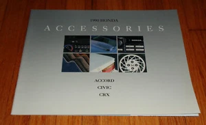 Brochure vendita originale Honda Accessori Deluxe 1990 Accord Civic CRX - Foto 1 di 2