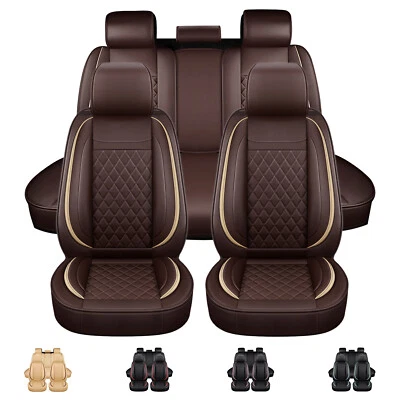 Car Seat Covers For Subaru Forester Legacy Outback 2/5-Seats PU Leather Full Set Foto 1 de 4