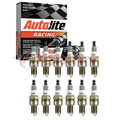 12 bujías Autolite Racing para Ferrari 365 GTS 1970-1974 4,4 L V12 xi Foto 1 de 4