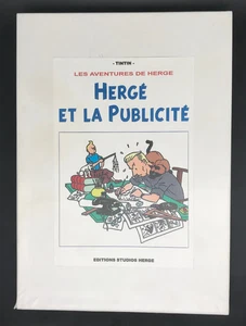 HERGE - HOMMAGE - HERGE ET LA PUBLICITE - BOX - 20 ILLU + EBENEN (BE/TBE) - Bild 1 von 17