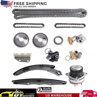 4.0LTiming Chain Kit Water Pump for 05-19 Nissan Pathfinder  V6 DOHC 24V VQ40DE - Image 1 of 4