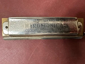 Vintage M. Hohner Super Chromonica Chromatische Mundharmonika, Tonart C, Made By Germany - Bild 1 von 13