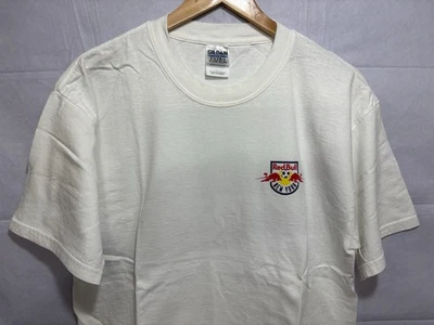 Vintage Shirt New York Red Bulls White MLS Soccer Size Large Y2K Free Shipping - Image 1 of 4