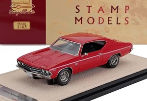 Stamp-Models 1/43 Chevrolet Chevelle SS 396 Coupe 1969 Red STM692004 - Picture 1 of 6
