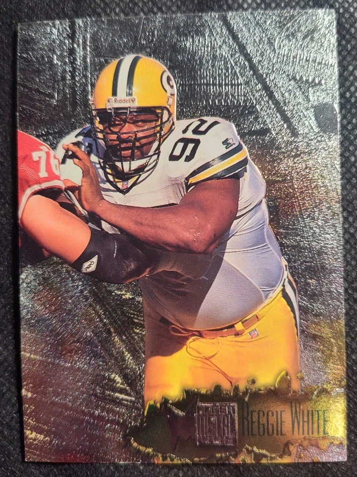 1996 Fleer Metal - Reggie White #46 - Image 1 of 2